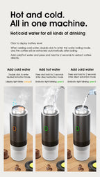 VELXO BrewGo Wireless - Portable Capsule Coffee Maker