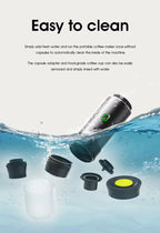 VELXO BrewGo Wireless - Portable Capsule Coffee Maker